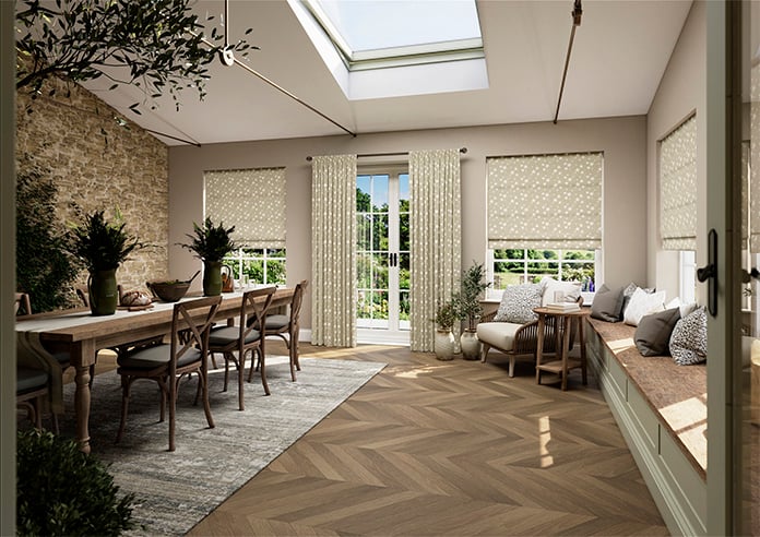 Emily Bond St Maws, Linen - Roman Blind - Image 6